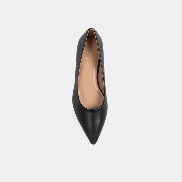 Zapatos De Vestir Mujer Bata, Negro
