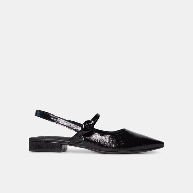 Ballerinas Casuales Mujer Bata, Negro