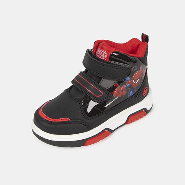 Zapatillas Casuales Ni&ntilde;o Marvel Spidey, Negro