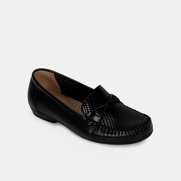 Mocasines Mujer Bata Comfit Thai, Negro