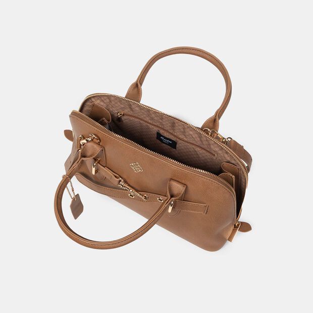 Cartera Crossbody BATA RED Mujer, Beige