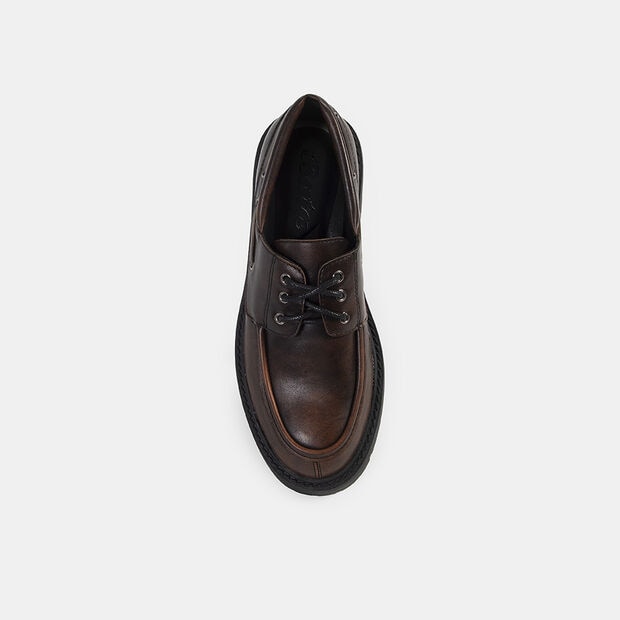 Mocasines Casuales Mujer Bata, Marr&oacute;n