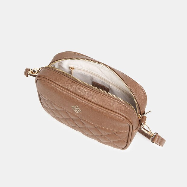 Cartera Crossbody Mujer Bata Belona, Camel