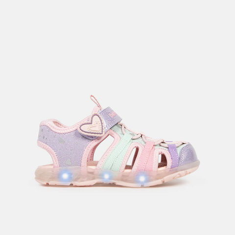 Sandalias Casuales Bubblegummers Niña , Rosado