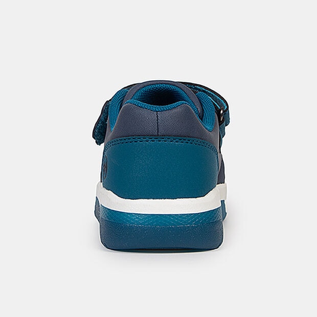 Zapatillas Con Luces Ni&ntilde;o Bubblegummers, Azul Marino