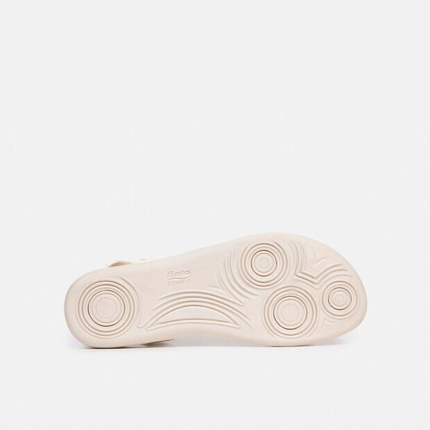 Sandalias Casuales Mujer Bata Comfit, Off White