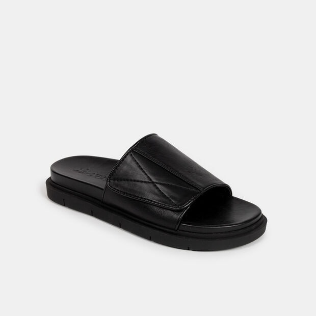 Sandalias Casuales Mujer Bata Irma, Negro