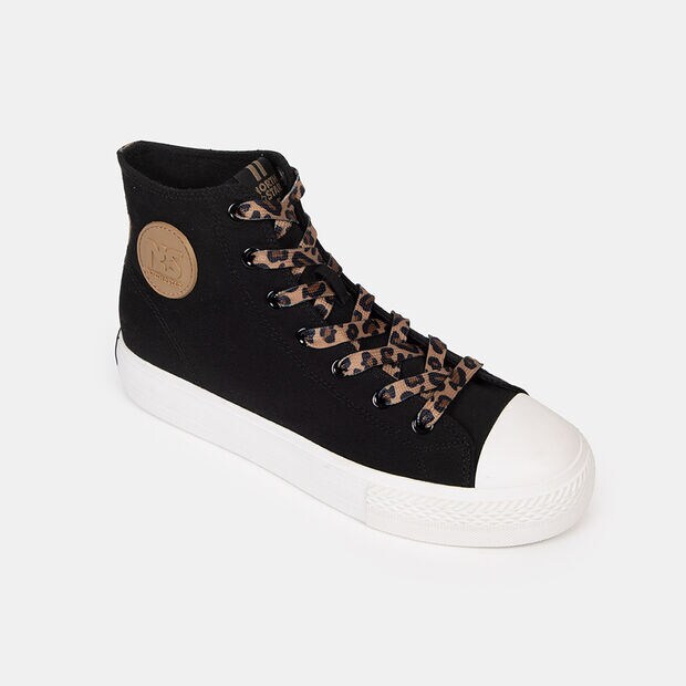 Zapatillas Urbanas Mujer North Star, Negro