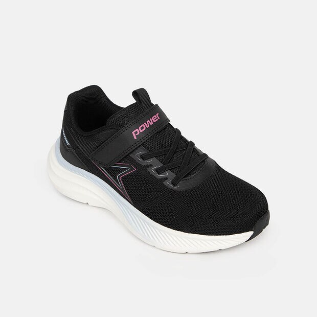 Zapatillas Deportivas Mujer Power Spring, Negro