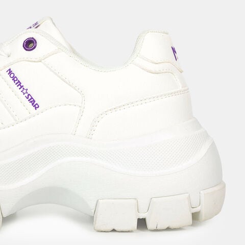 Zapatillas Chunky Urbanas Mujer North Star , Blanco
