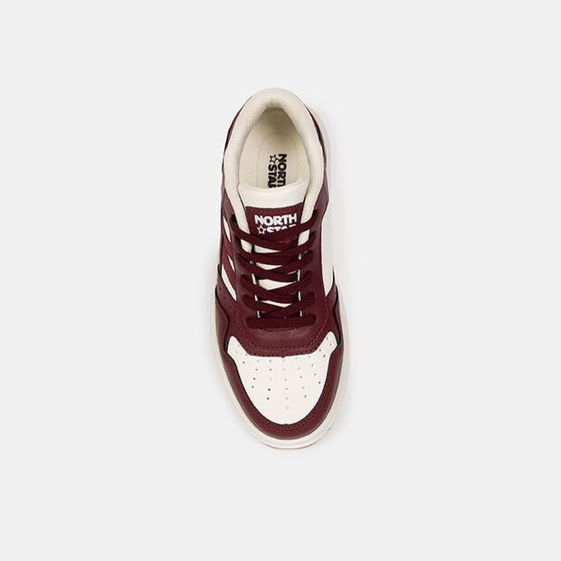 Zapatillas Urbanas Mujer North Star, Guinda