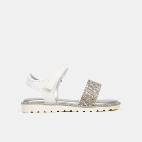 Sandalias Casuales Bubblegummers Niña 26-29, Gris
