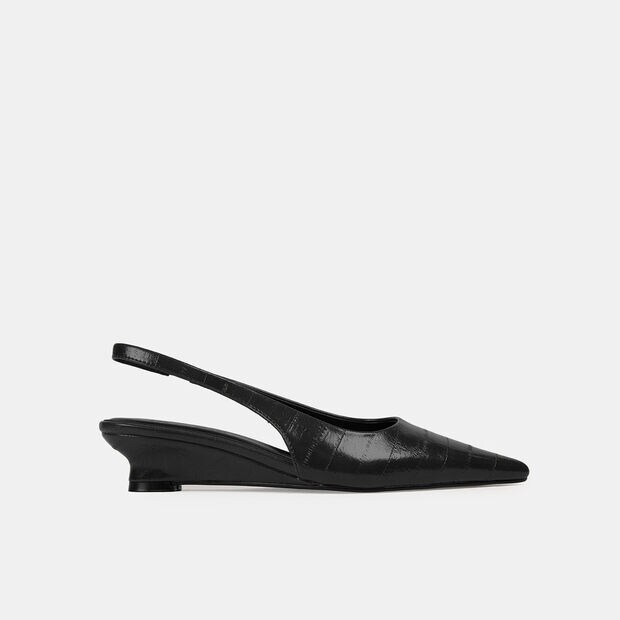 Zapatos De Vestir Mujer Bata, Negro