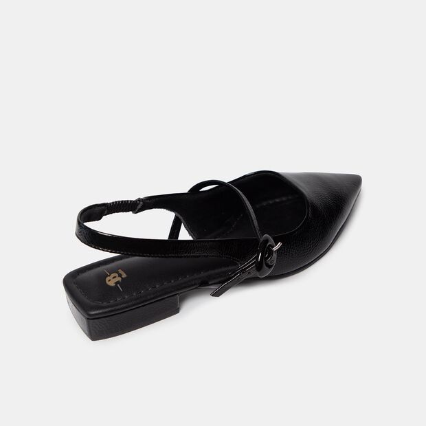 Ballerinas Casuales Mujer Bata, Negro