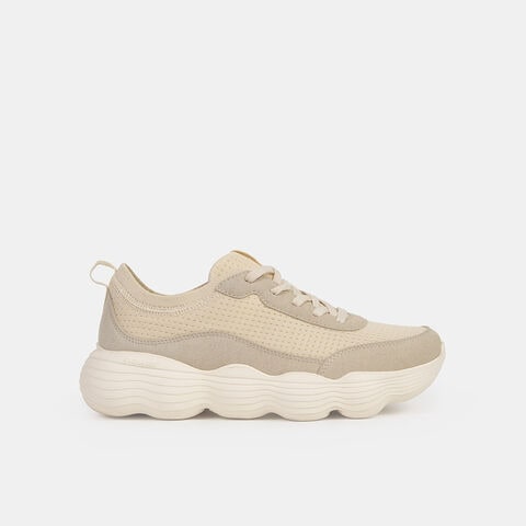 Zapatillas Deportivas Mujer Power Mello V2, Beige