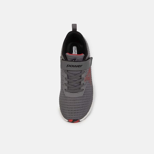 Zapatillas Deportivas Ni&ntilde;o Power, Gris Oscuro