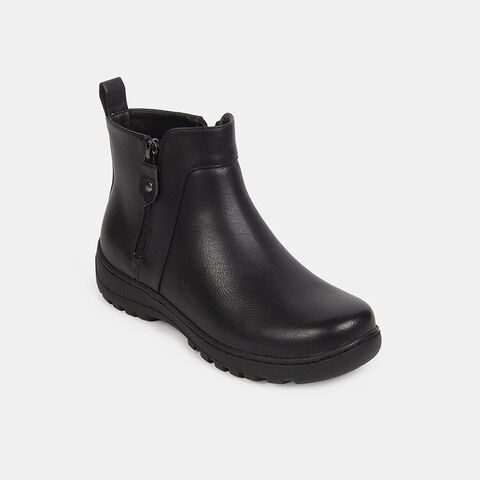 Botas Casuales para Mujer Bata, Negro
