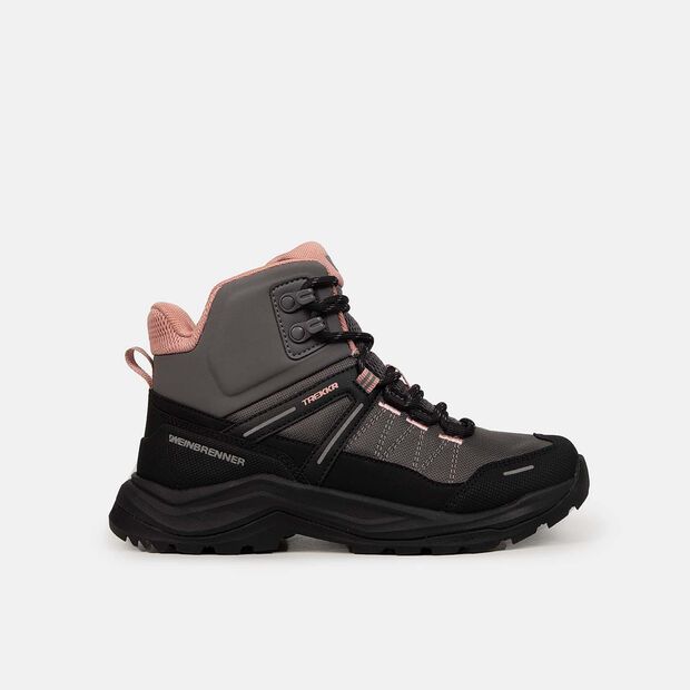 Zapatillas Outdoor para Mujer Weinbrenner Trekkr 100, Gris Oscuro