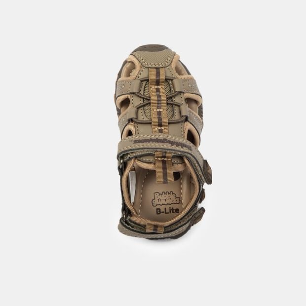 Sandalias Infantil Ni&ntilde;o Bubblegummers , Marr&oacute;n