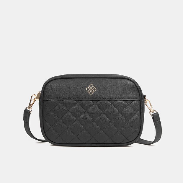 Cartera Crossbody para Mujer Bata Red, Negro