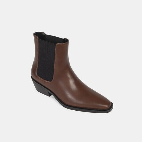 Botines Casuales para Mujer Bata, Marr&oacute;n