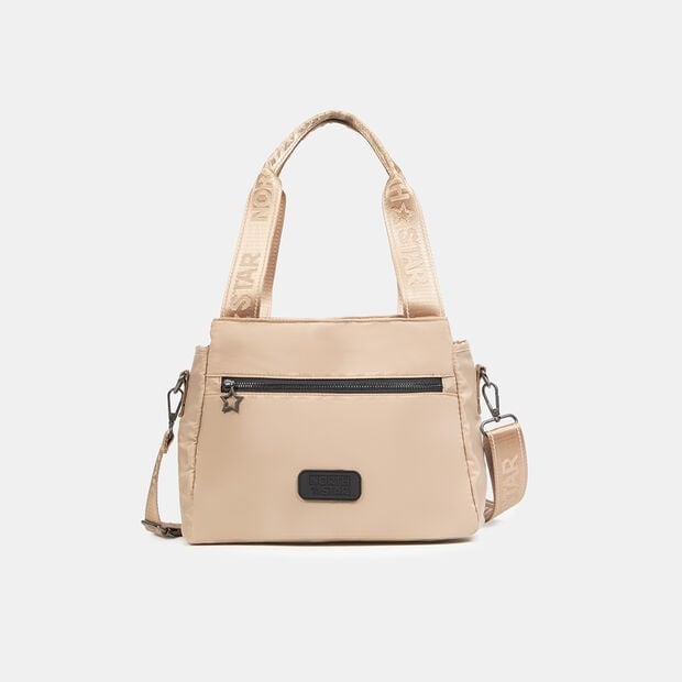 Mochila Escolar Ni&ntilde;os North Star Caly, Beige