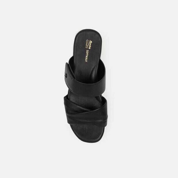 Sandalias Casuales Mujer Bata Comfit, Negro