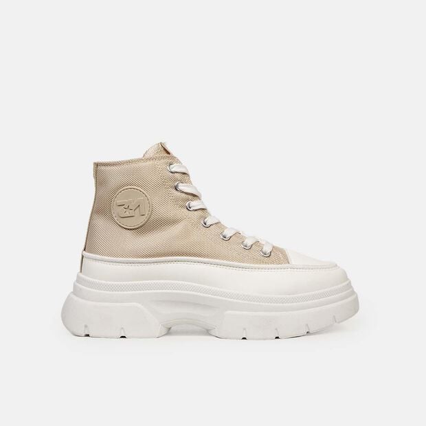 Zapatillas Urbanas Mujer North Star, Beige