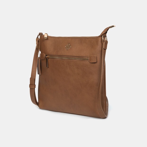 Cartera Crossbody para Mujer Bata Red, Camel