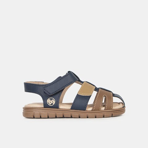 Sandalias Casuales para Ni&ntilde;o Bubblegummers, Azul Marino