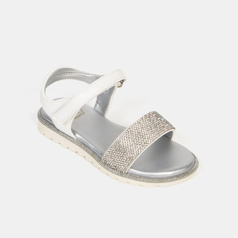 Sandalias Casuales Bubblegummers Niña 26-29, Gris