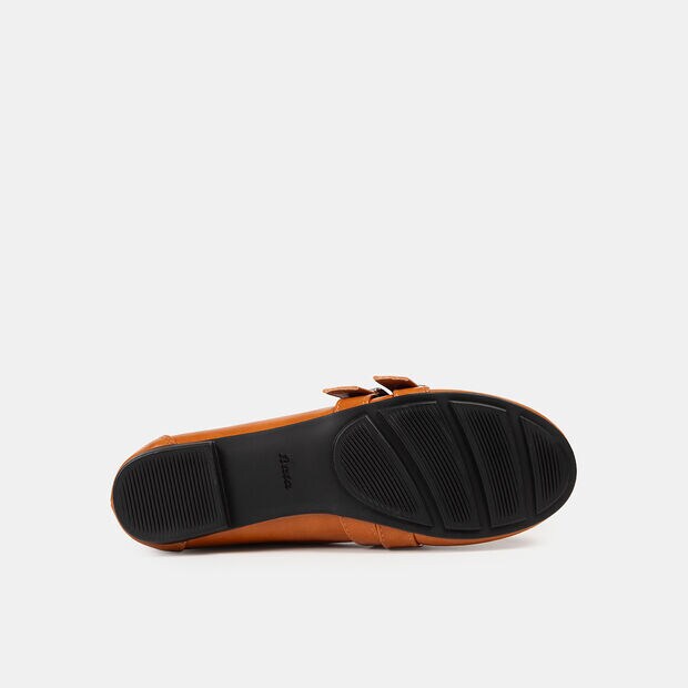 Mocasines Casuales Mujer Bata, Marr&oacute;n