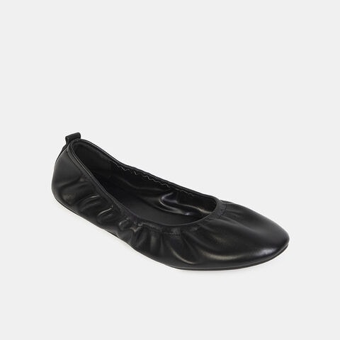 Ballerinas Casuales Mujer Bata, Negro