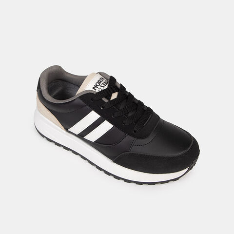 Zapatillas Urbanas Ni&ntilde;o North Star, Negro