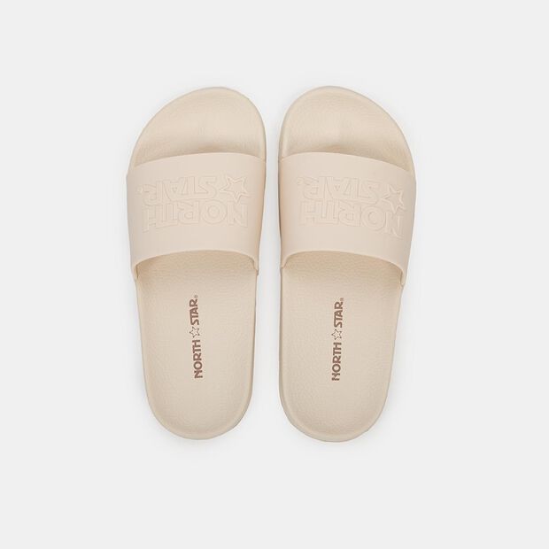 Sandalias Slider Mujer North Star , Off White