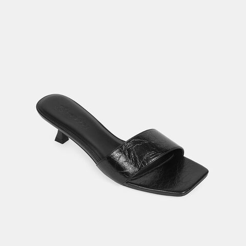 Sandalias Casuales Mujer Bata, Negro