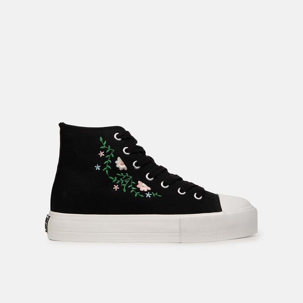 Zapatillas Urbanas Mujer North Star, Negro