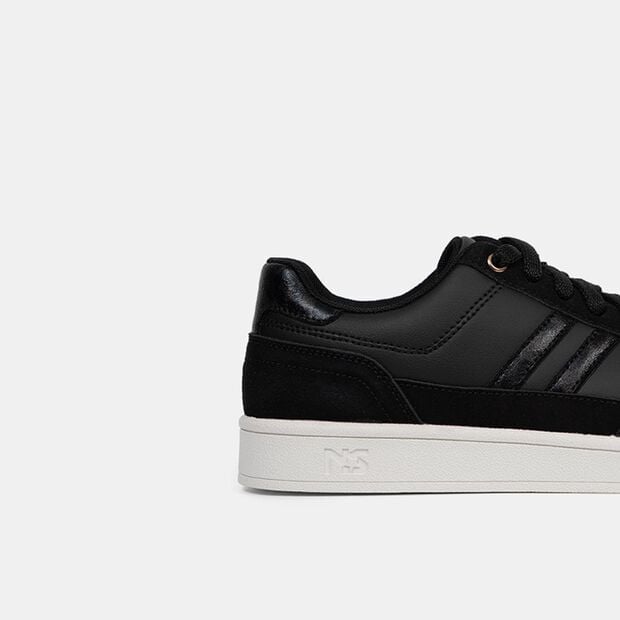 Zapatillas Urbanas Mujer North Star Compus, Negro