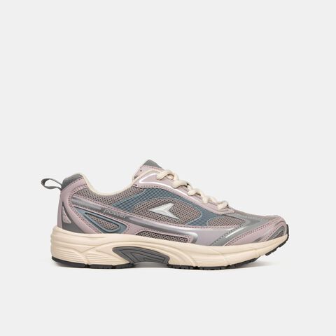 Zapatillas Urbanas Mujer Power Zeta Relic, Gris Claro