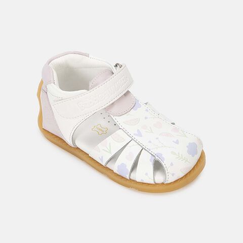 Sandalias Casuales Niña Bubblegummers, Blanco