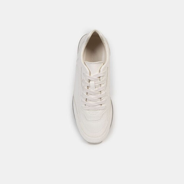 Zapatillas Casuales Mujer Bata, Blanco