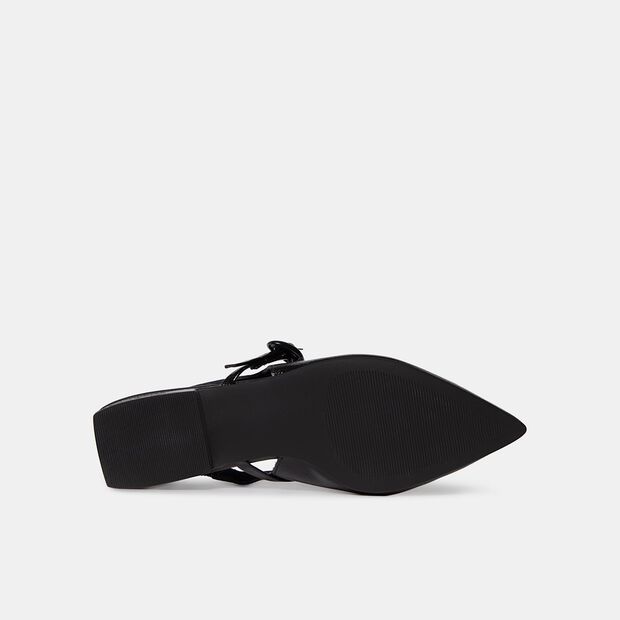 Ballerinas Casuales Mujer Bata, Negro