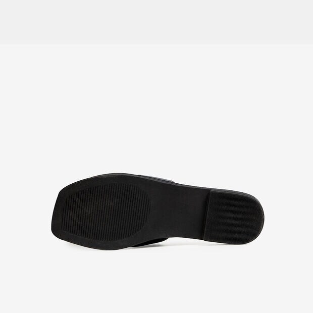 Sandalias Casuales Mujer Bata, Negro
