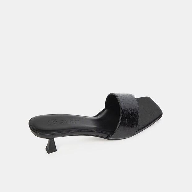 Sandalias Casuales Mujer Bata, Negro