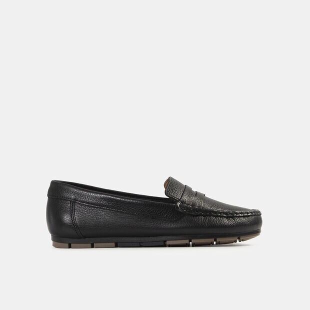 Mocasines Casuales Mujer Bata, Negro
