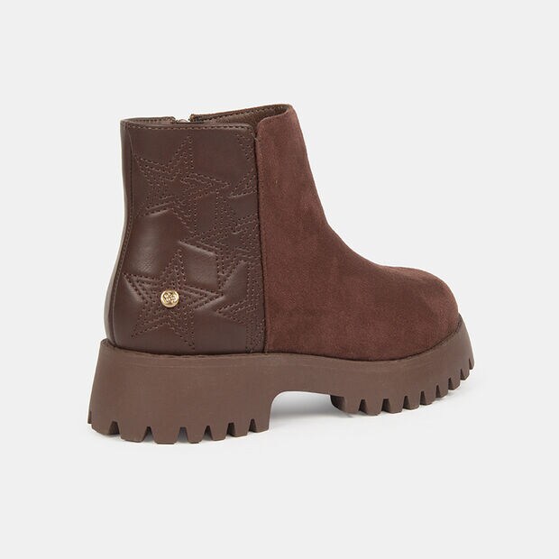 Botines Casuales para Ni&ntilde;a Bubblegummers, Chocolate