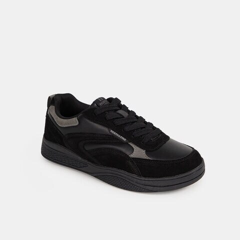 Zapatillas Casuales Mujer Bata, Negro