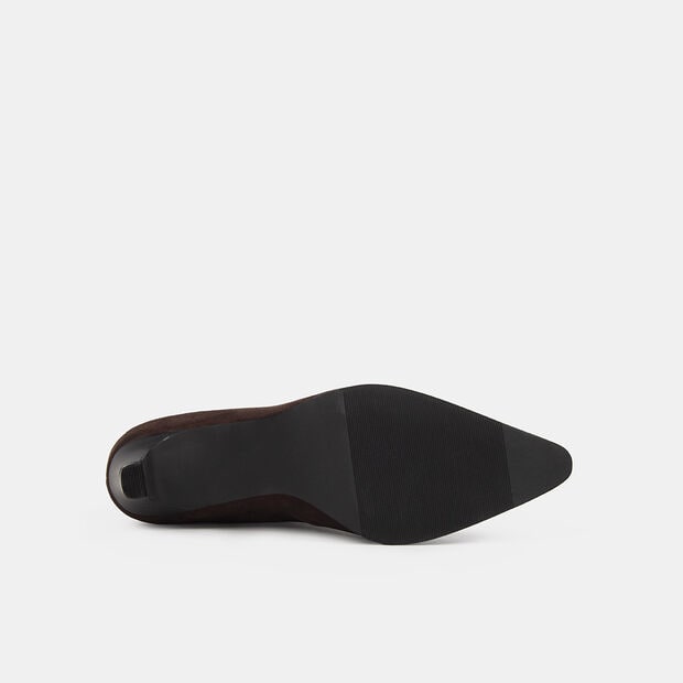 Botines Casuales para Mujer Bata, Chocolate