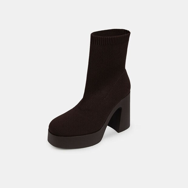 Botines Casuales para Mujer Bata, Taupe