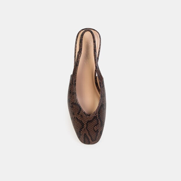 Zapatos De Vestir Mujer Bata, Chocolate